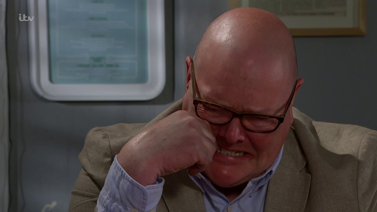 Emmerdale - Marlon Consoles an Emotional Paddy