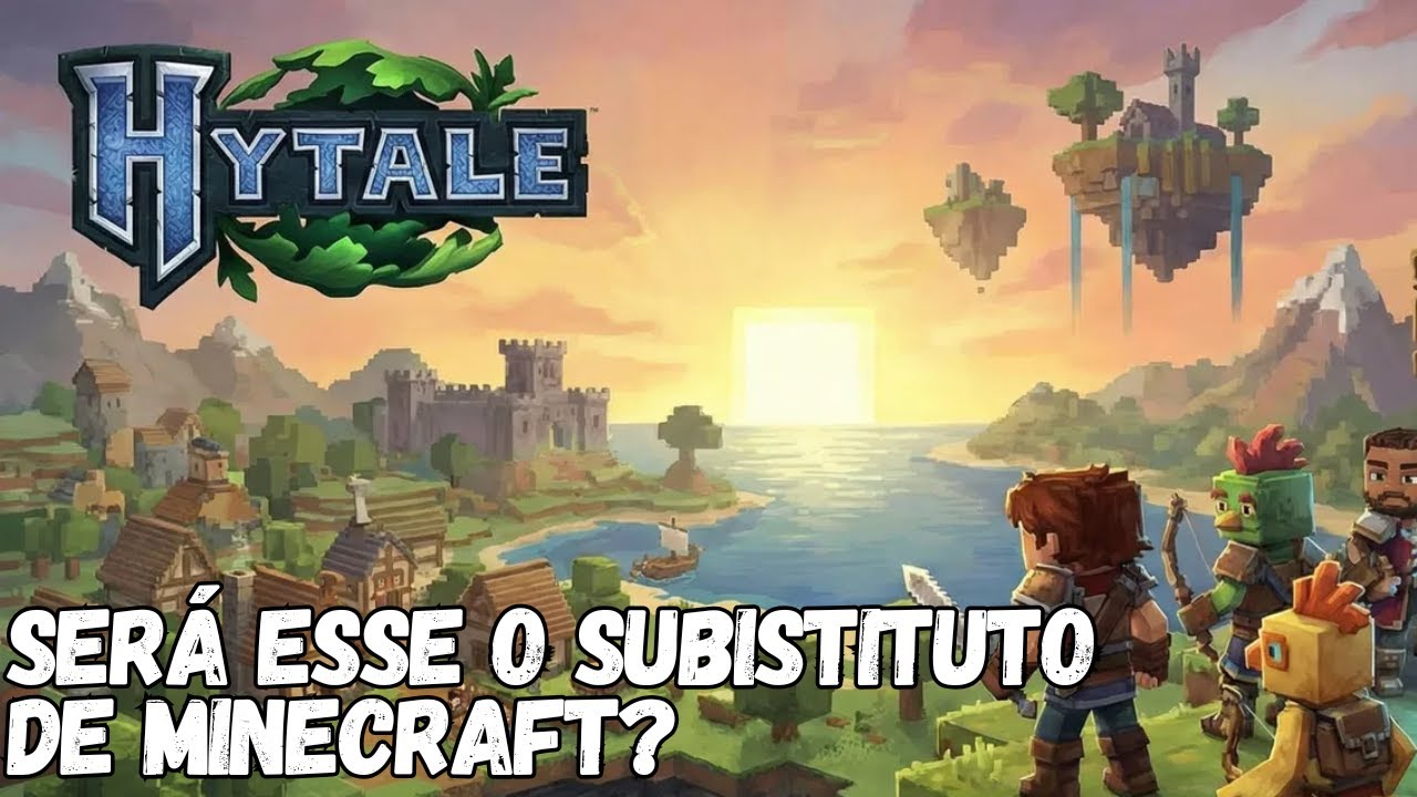 O jogo que vai substituir o MINECRAFT! HYTALE