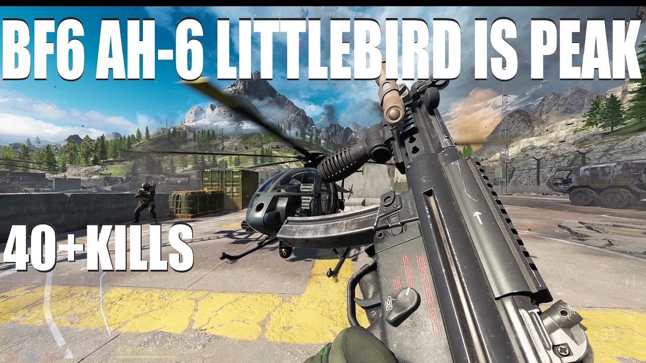 AH-6 LittleBird 50 cal Cannons light rocket Loadout Contaminated (Road to Mastery)