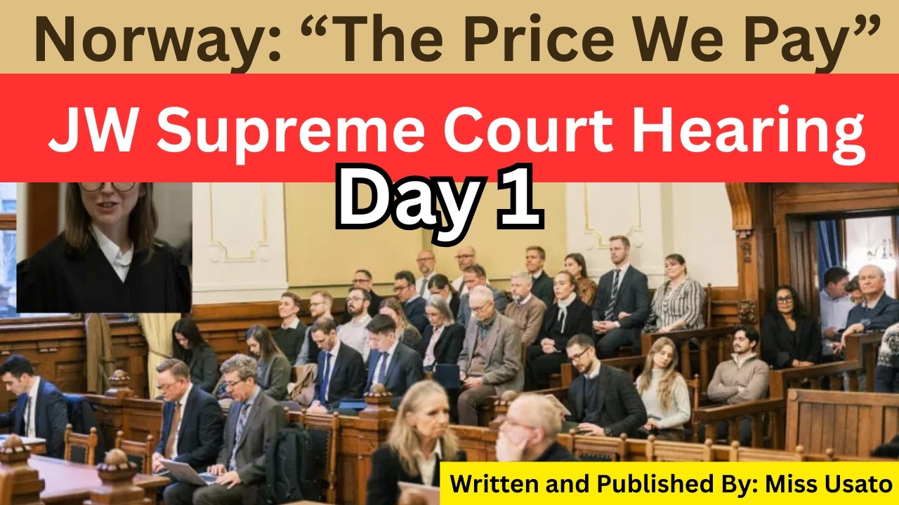 Norway Supreme Court Hearing Begins: Jehovah’s Witnesses Case — Day 1