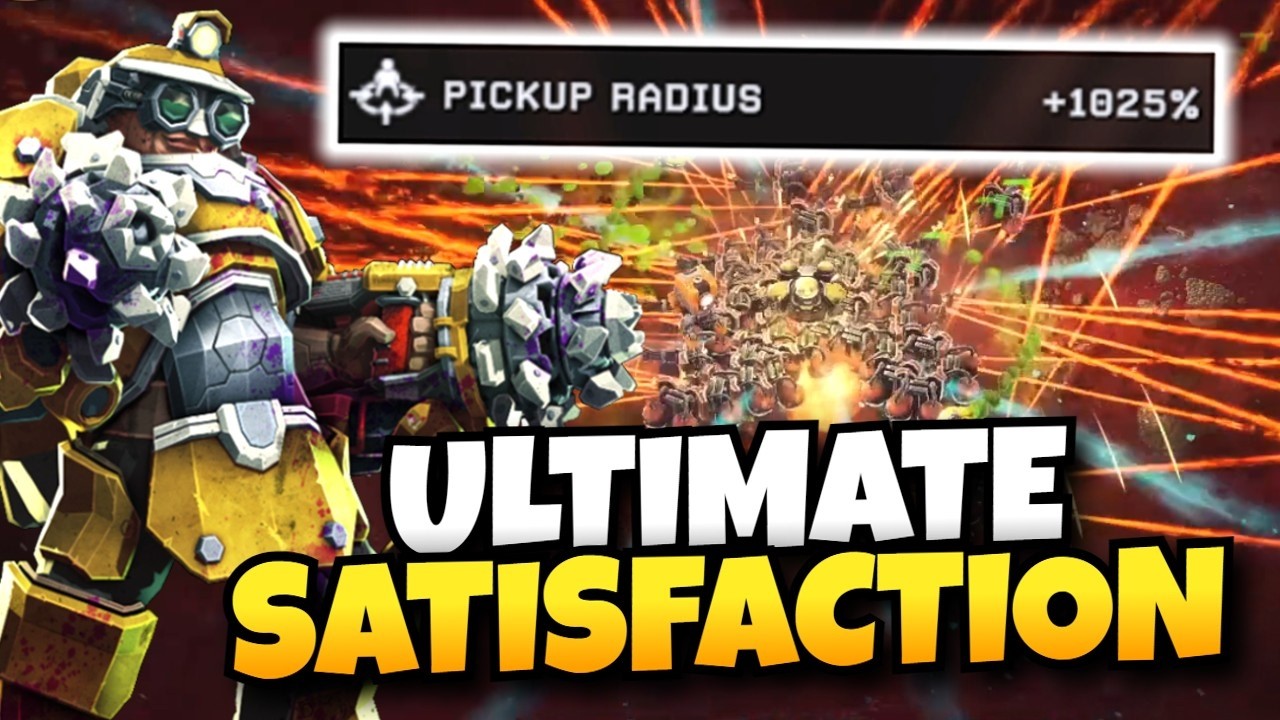 1025% Pickup Range + Scanners + Mining = PURE SATISFACTION! | Deep Rock Galactic: Survivor