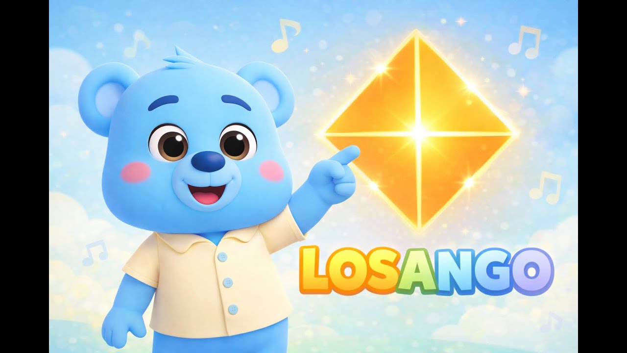 Losango | Aprenda as Formas Geométricas Cantando 🎵 Infantil