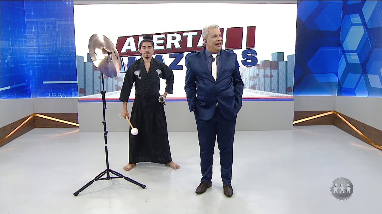 ALERTA AMAZONAS | Samurai batendo em prato