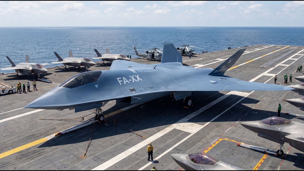 The FA-XX America's SECRET 6th Gen Fighter That Will COMPLETELY Dominate Chinese J-36 & J-50!