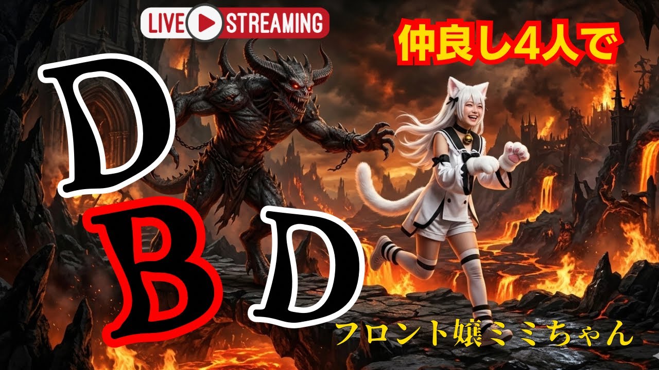 DBDやりますよー🙋🏻‍♀️