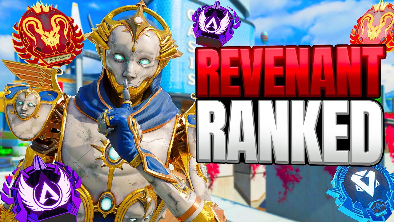 High Level Ranked Revenant Gameplay - Apex Legends (No Commentary)