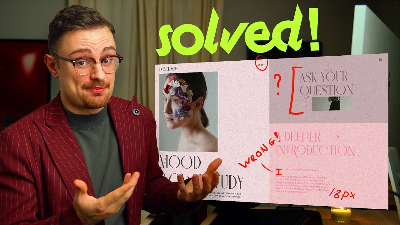 Solving the 5 TYPOGRAPHY Mistakes Beginner Designers Make