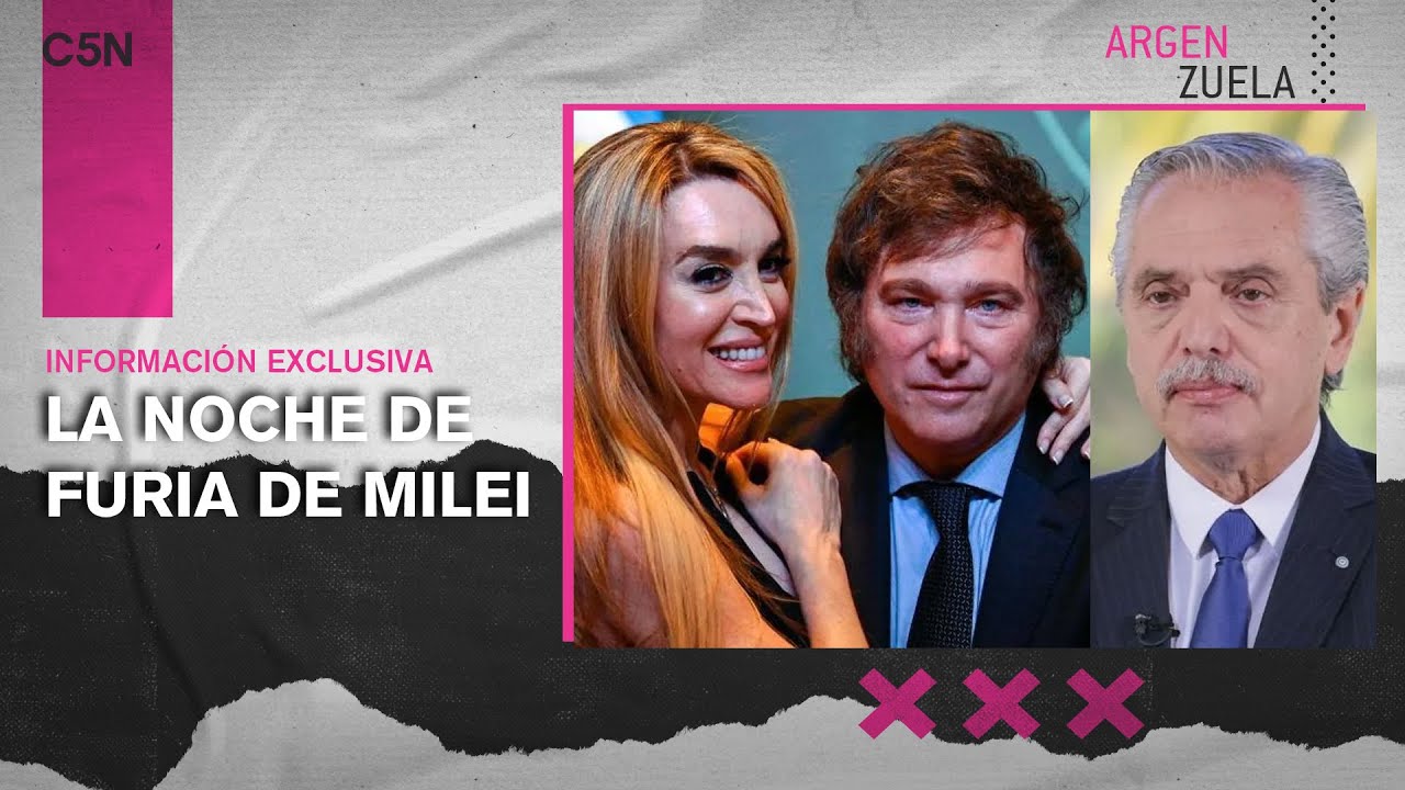 La TRAMA SECRETA del RETO de ALBERTO a MILEI por la FAKE NEWS del CHAMPAGNE en OLIVOS
