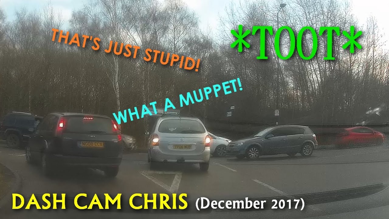 WHAT A MUPPET! (Dash Cam Compilation December 2017)