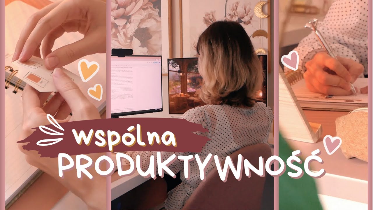 Godzinne STUDY WITH ME z lo-fi 📚✨ wspólna produktywność w czasie rzeczywistym