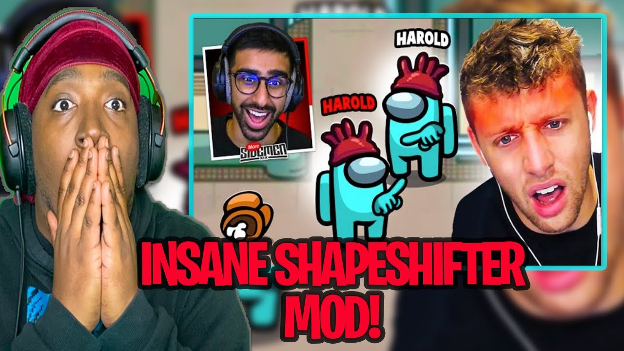 Reaction To SIDEMEN SHAPESHIFTER AMONG US