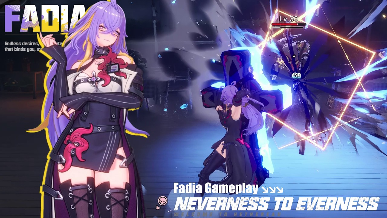 Neverness to Everness &mdash; Fadia Gameplay (4K)