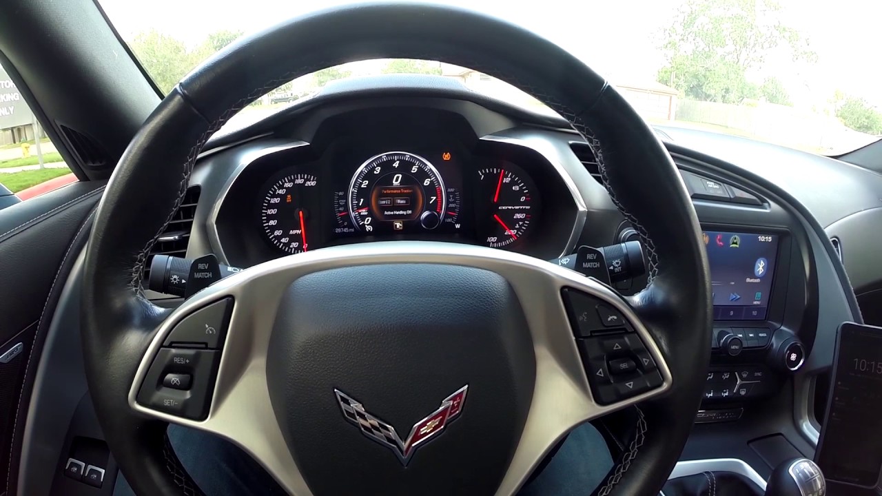 Magnetic ride HIDDEN menu and washing the Corvette
