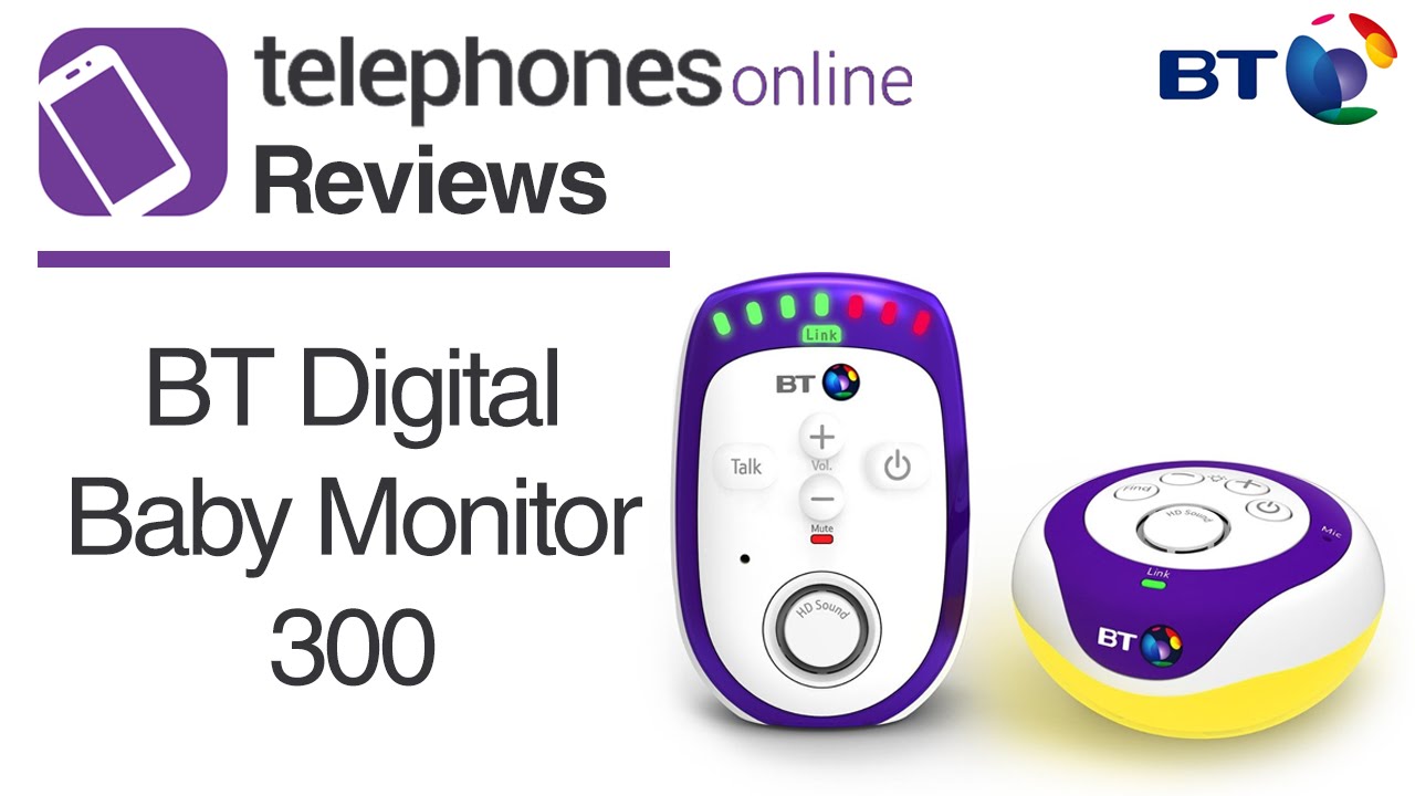 BT Digital Baby Monitor 300 Review By Telephones Online