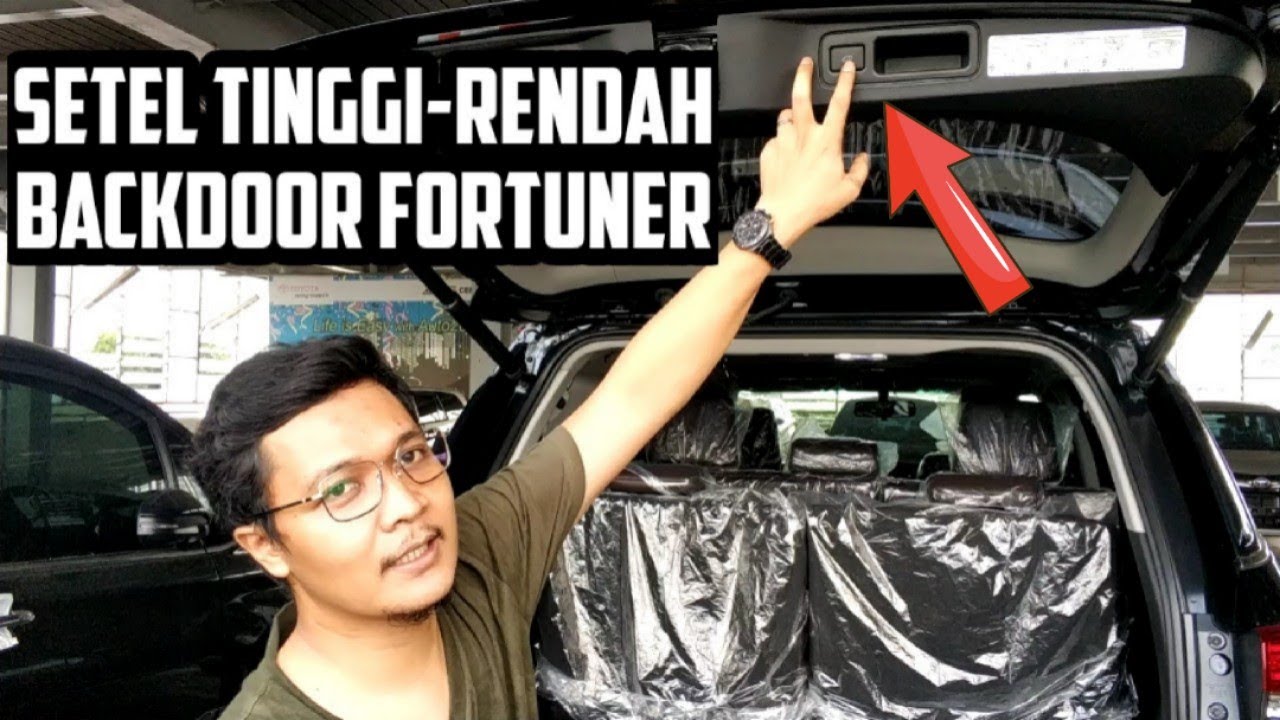 HOW TO SET UP HIGH - LOW BACKDOOR TOYOTA FORTUNER