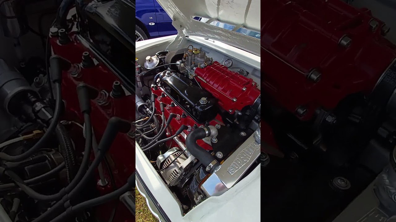 Supercharged Mini, Fibreglass Body.