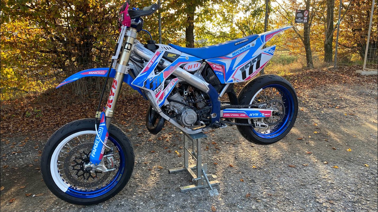 TEST TM 125 MOTARD ELABORATO