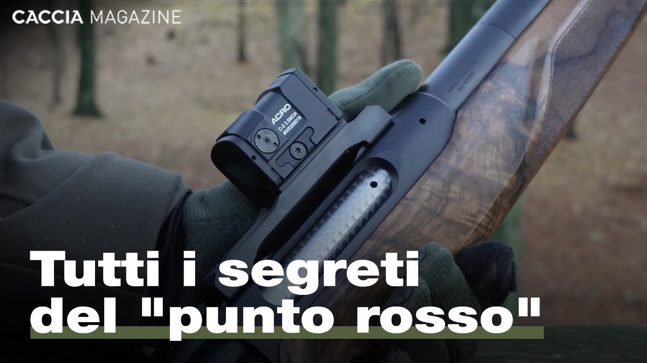 Il red dot per la caccia al cinghiale: come funziona un punto rosso - Caccia Magazine Academy