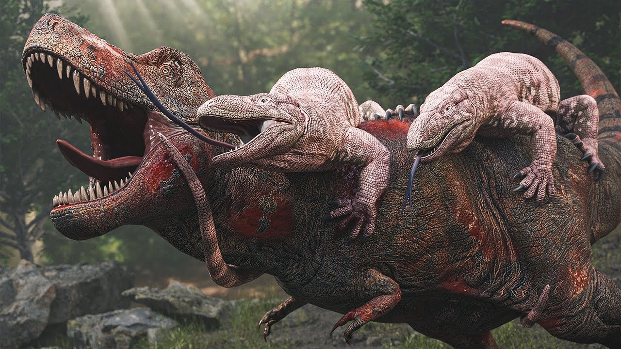 Lizard Squad - Life of a Megalania | Path Of Titans