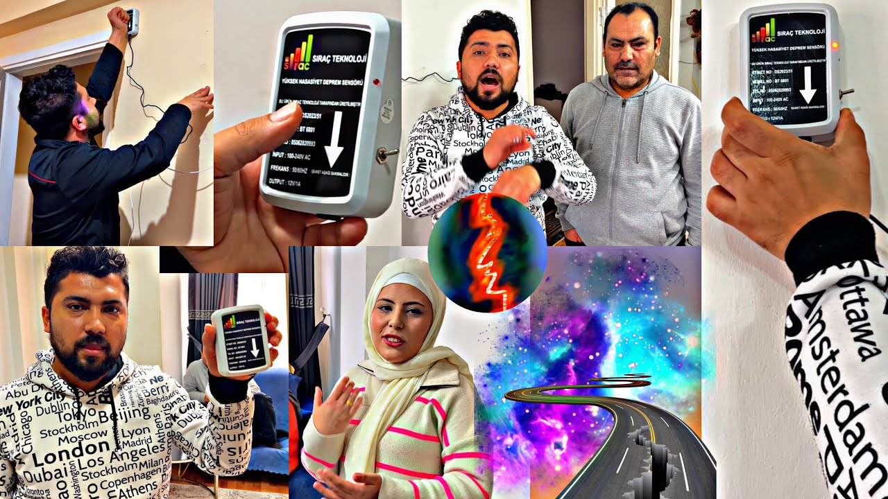 اشترينا جهاز انذار الزلزال⚠️🔥👨‍🚒// بخبرنا لما بدو يصير زلزال