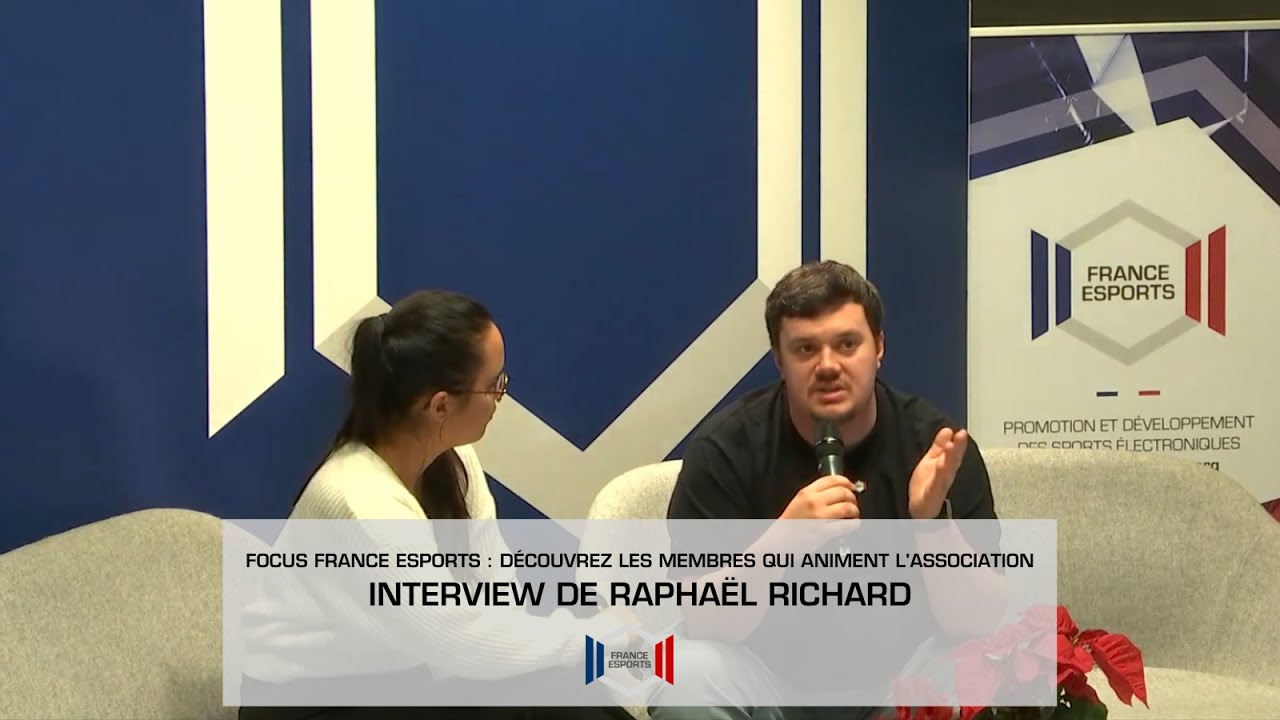 PGW 2023 - Interview de Rapha&euml;l Richard, membre de France Esports
