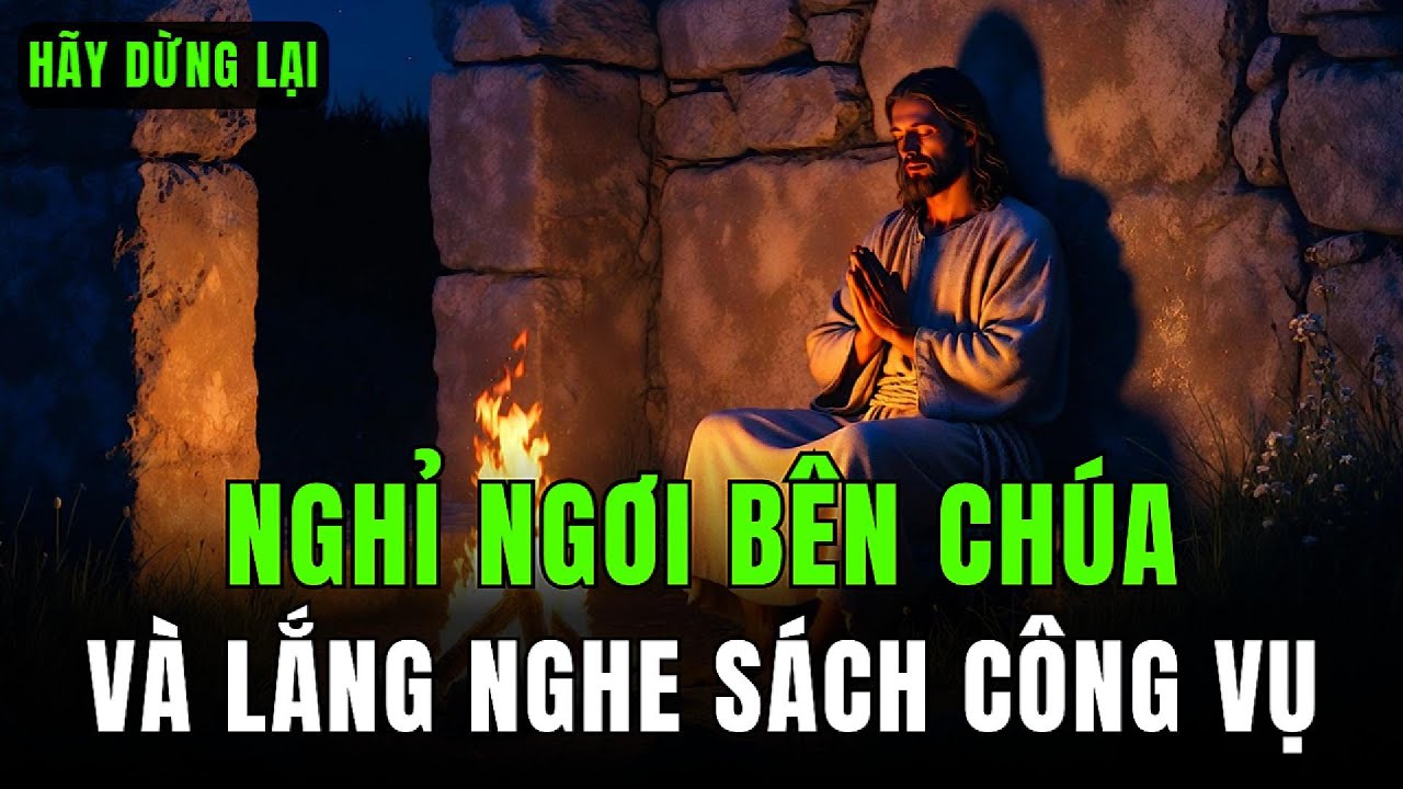 🔴 HÃY DỪNG LẠI 1 CHÚT, NGHỈ NGƠI BÊN CHÚA VÀ LẮNG NGHE SÁCH CÔNG VỤ | KINH THÁNH TRƯỚC KHI NGỦ
