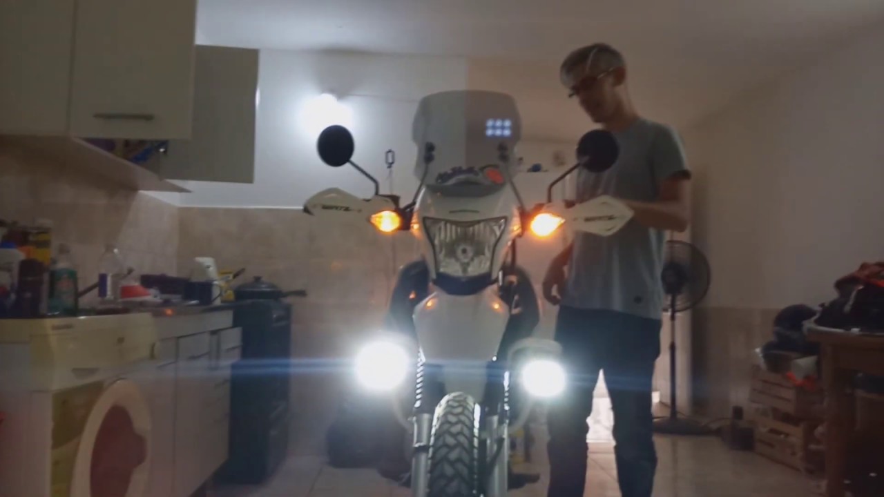 COLOCACIÓN DE LUCES AUXILIARES EN UNA XR150L | parte practica