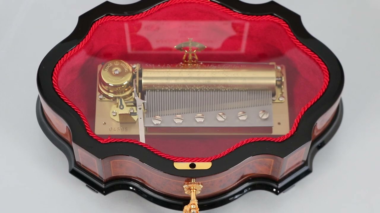 Reuge music box playing Chopin