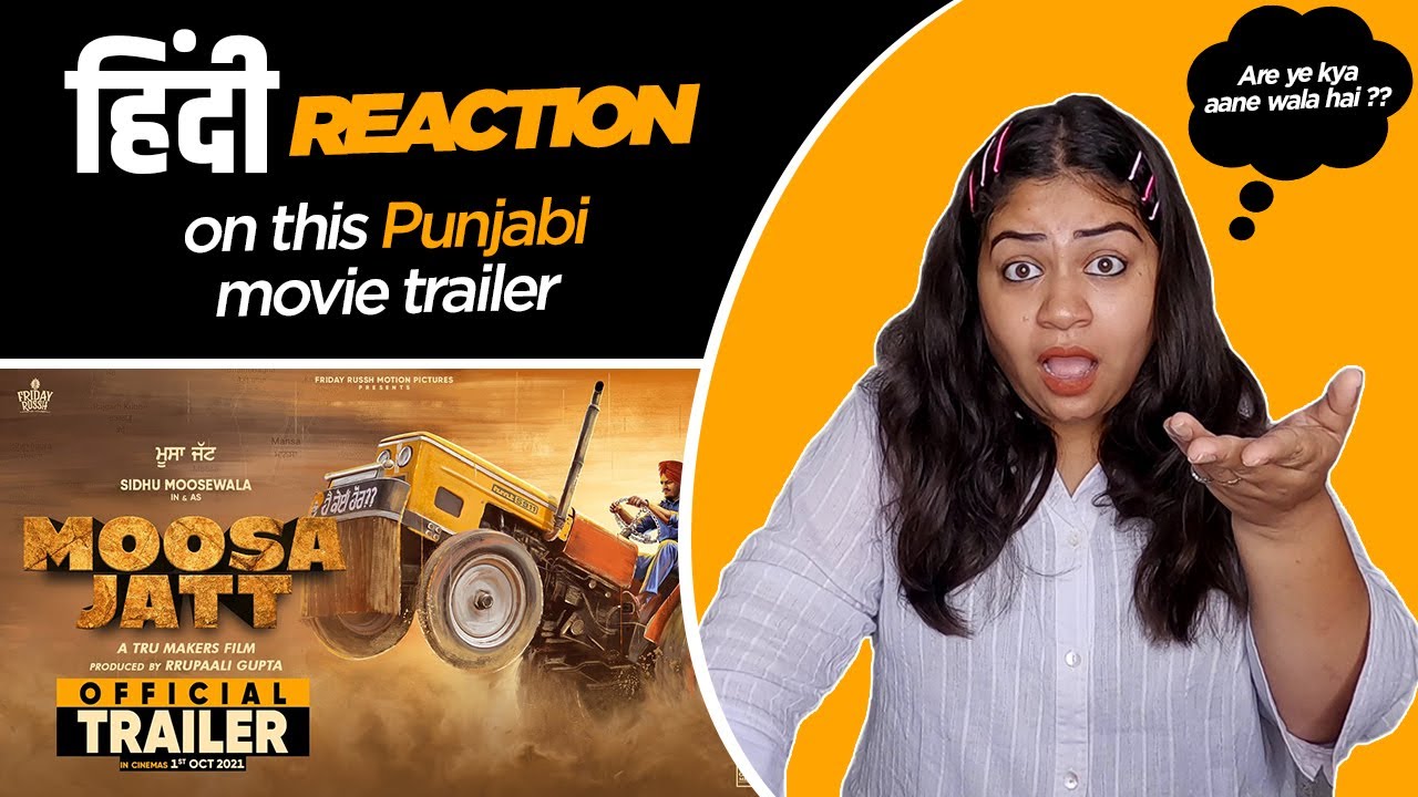 Reaction on Moosa Jatt ( Official Trailer ) Sidhu Moosewala || Sweetaj Brar ||