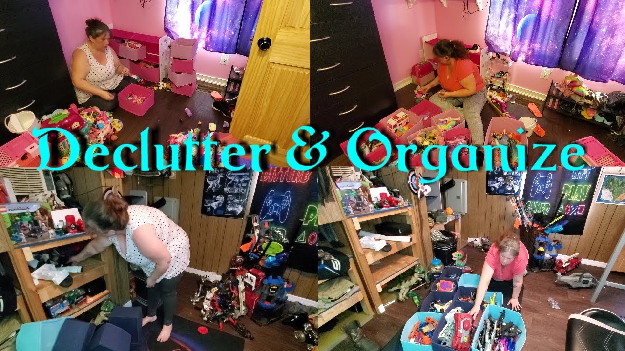 Declutter & Organize Kids Rooms