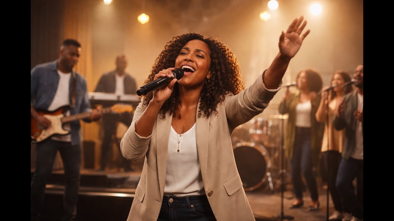 EU TE AGRADEÇO DEUS - MÚSICA GOSPEL - CÉU ATMOSFÉRICO JAZZ BRASIL