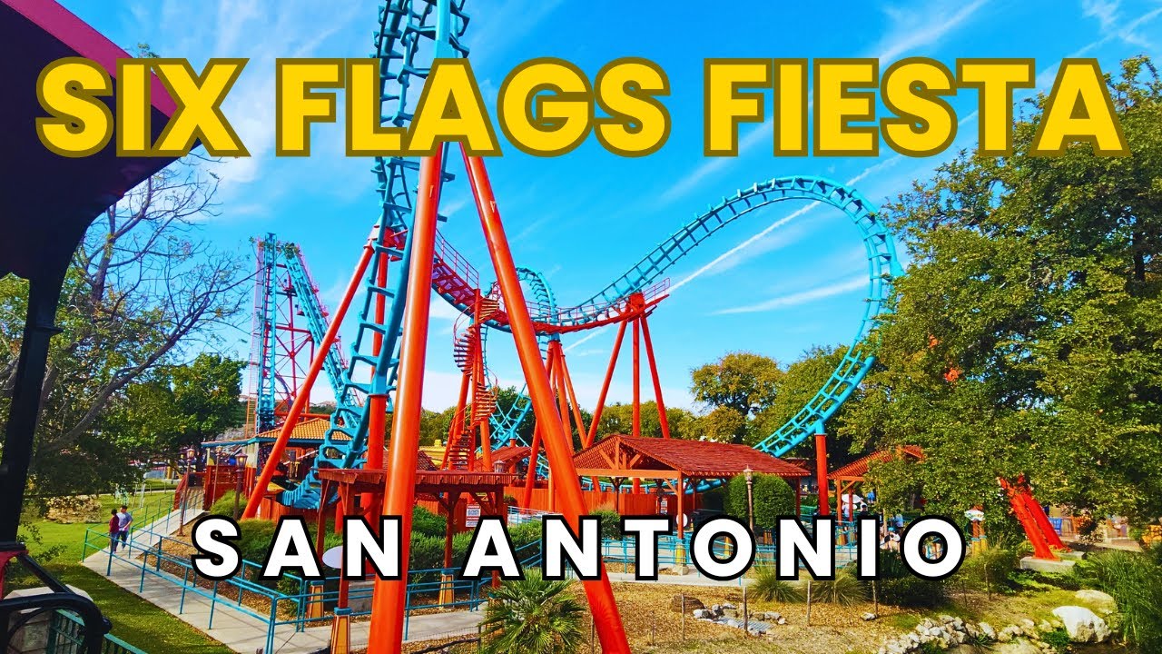 Six Flags Fiesta Texas San Antonio Texas Full Tour