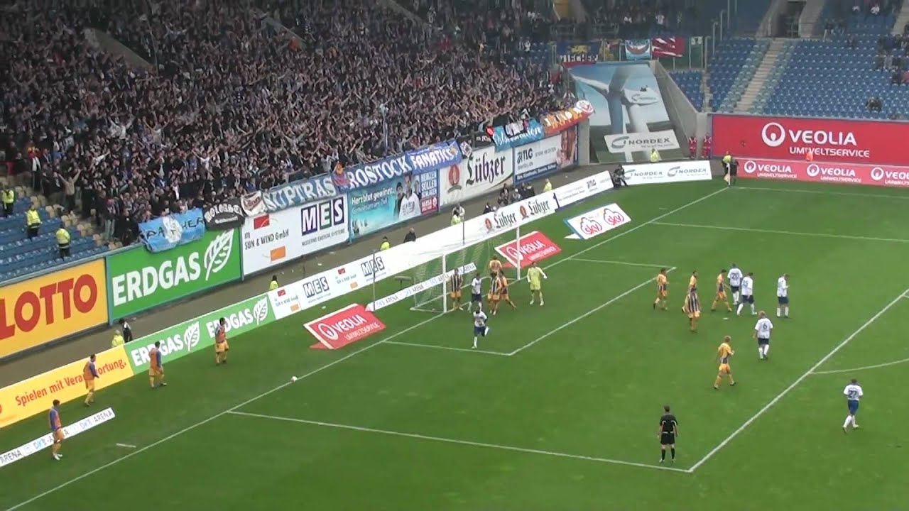 Hansa Rostock vs Eintracht Braunschweig(92.Min) Siegtor