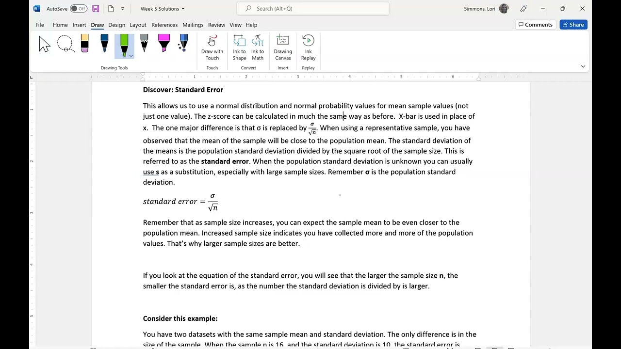 The Central Limit Theorem