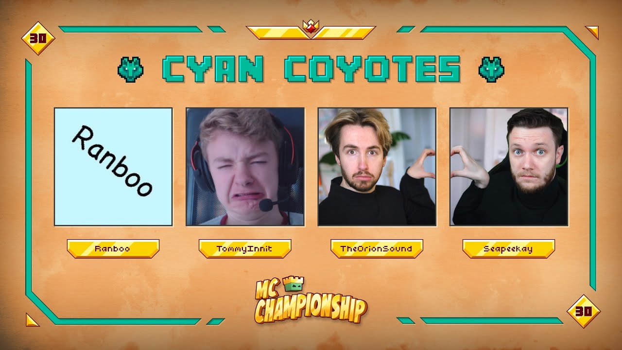 MC Championship 30: Seapeekay, @TheOrionSound @TommyInnit & @Ranboo (29 April 2023)