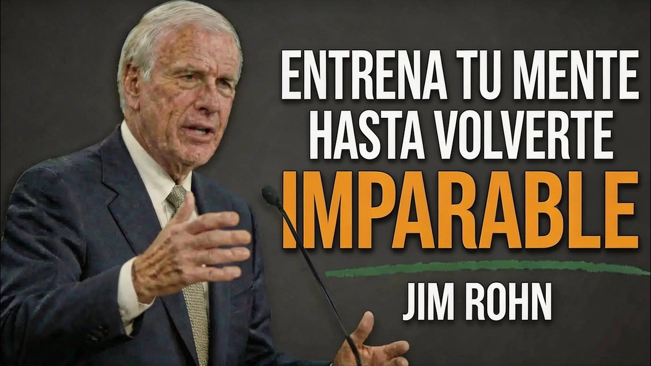 ENTRENA TU MENTE HASTA VOLVERTE IMPARABLE | Jim Rohn — Discurso Motivacional .