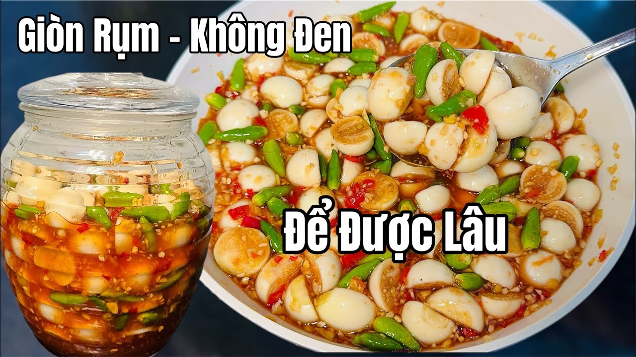 Tặng Bạn Cách Làm Cà Pháo Ngâm Nước Mắm Để Kinh Doanh, Giòn Rộp Rộp Không Bị Đen #342