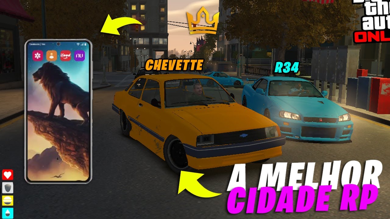 ESSE É O SERVIDOR MAIS ROLEPLAY QUE EU JÁ VI! QUE CIDADE INCRÍVEL. (IMPERIUM GROUP RP) GTA IV