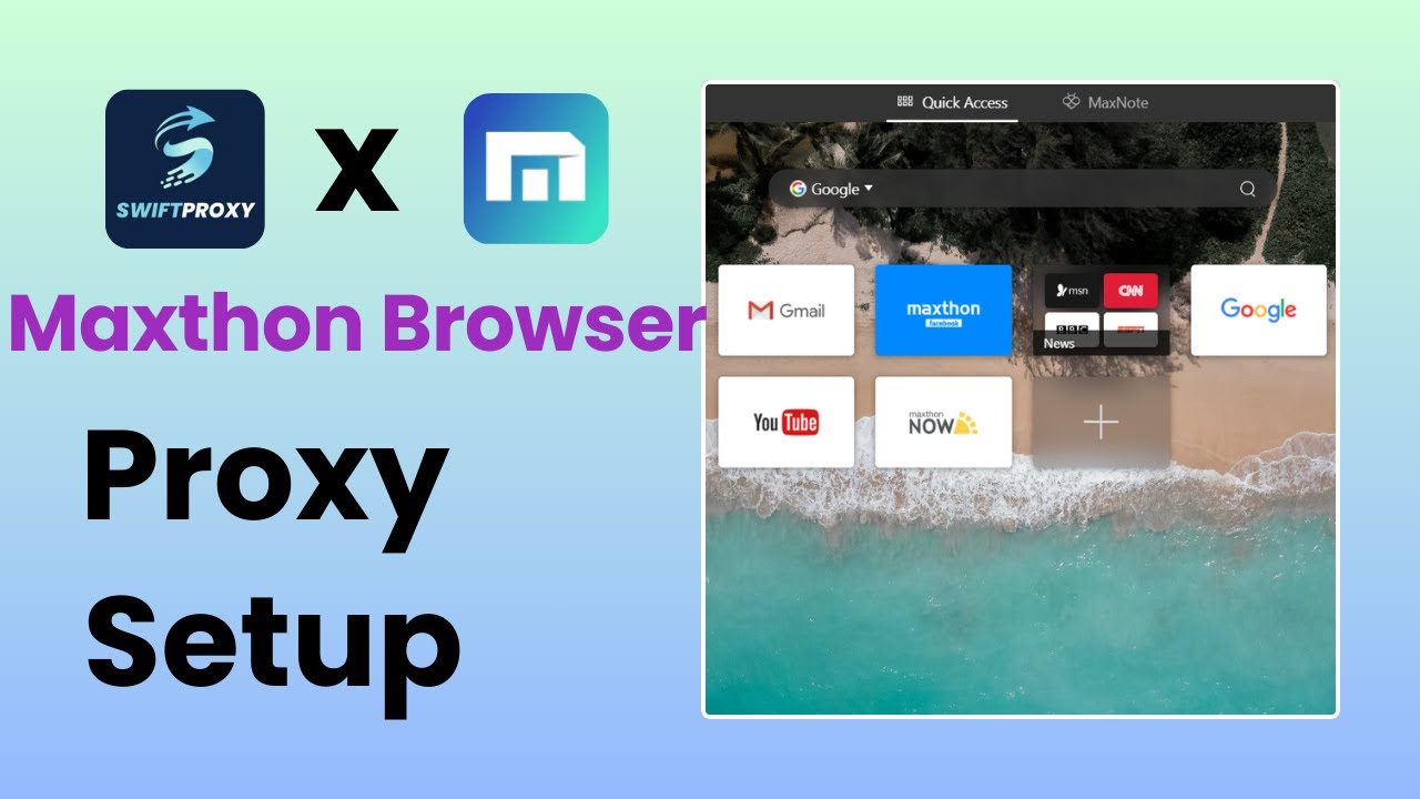 Maxthon Browser + Residential IP Configuration Tutorial