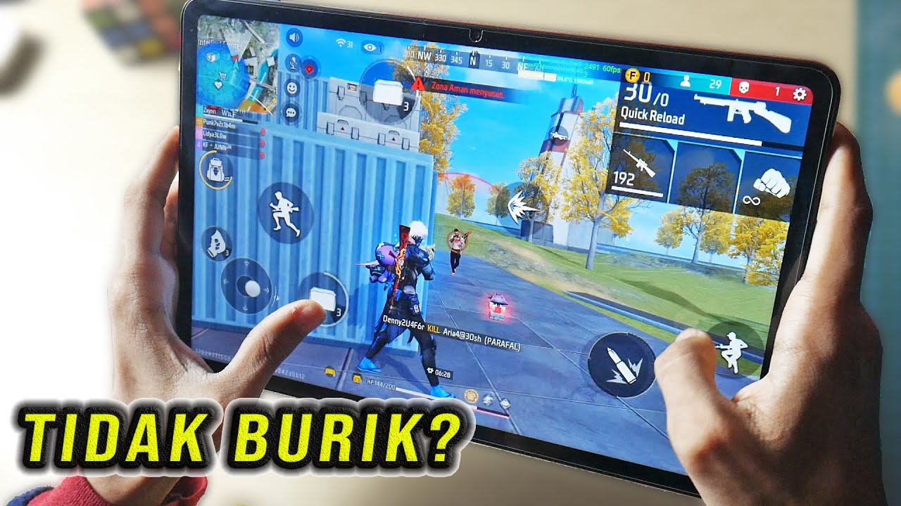 Puas Luas Banget Mainya , No Burik ! Free Fire Max on Xiaomi Pad 6
