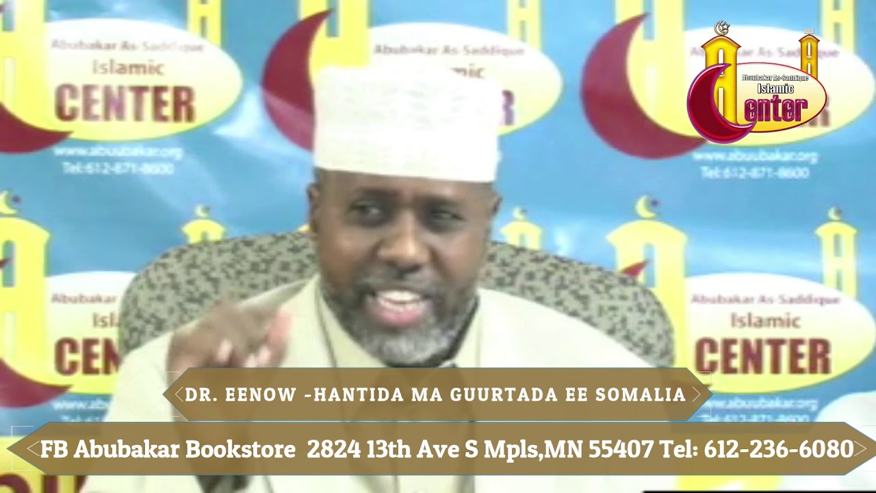 DR  EENOW  HANTIDA MA GUURTADA EE SOMALIA