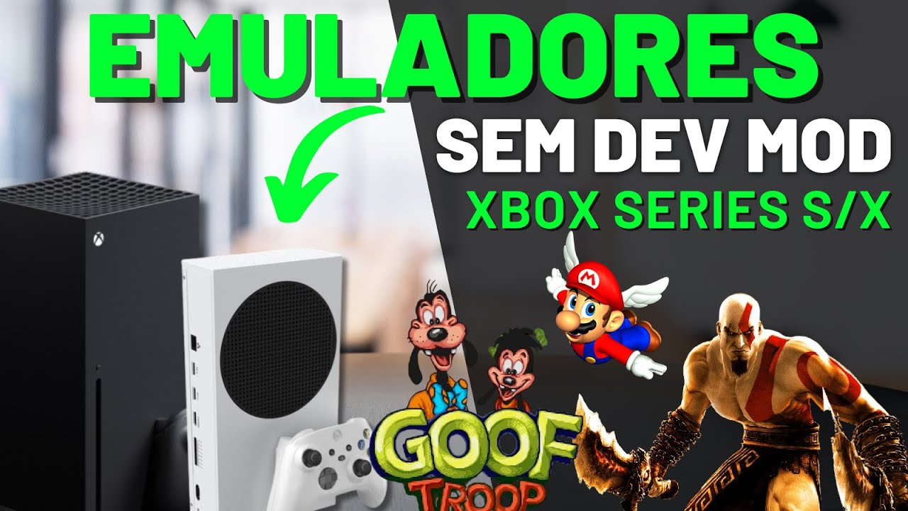 EMULADORES GRATUITOS SEM DEV MOD NO XBOX SERIES S/X!