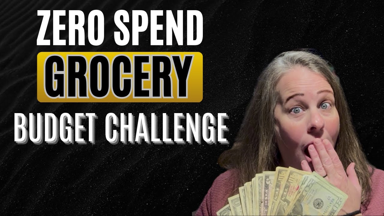 Zero Spend Grocery Budget Challenge