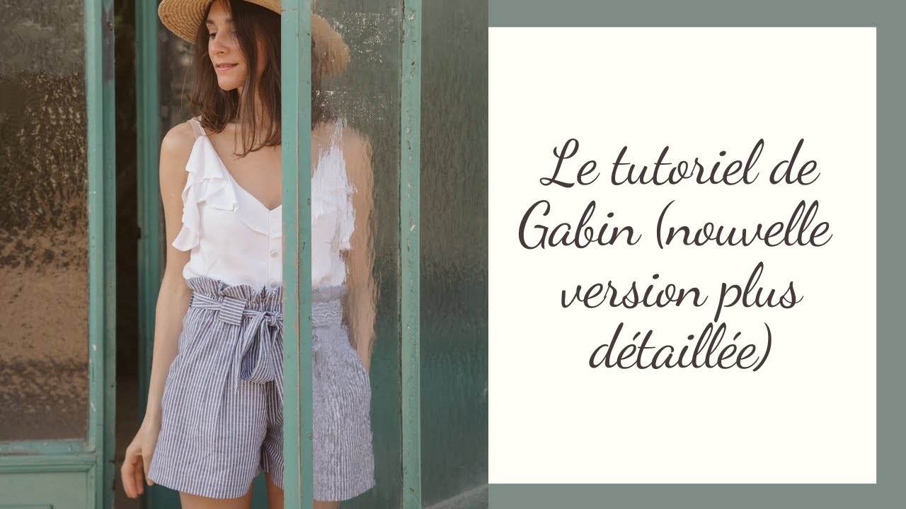Coudre le short/pantalon Gabin (Apolline Patterns - version 2020)