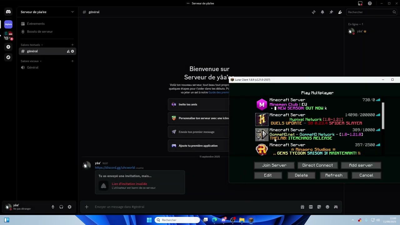 UHC WORLD BAN DEPUIS 2 ANS SA VEUT PAS ME DEBAN 