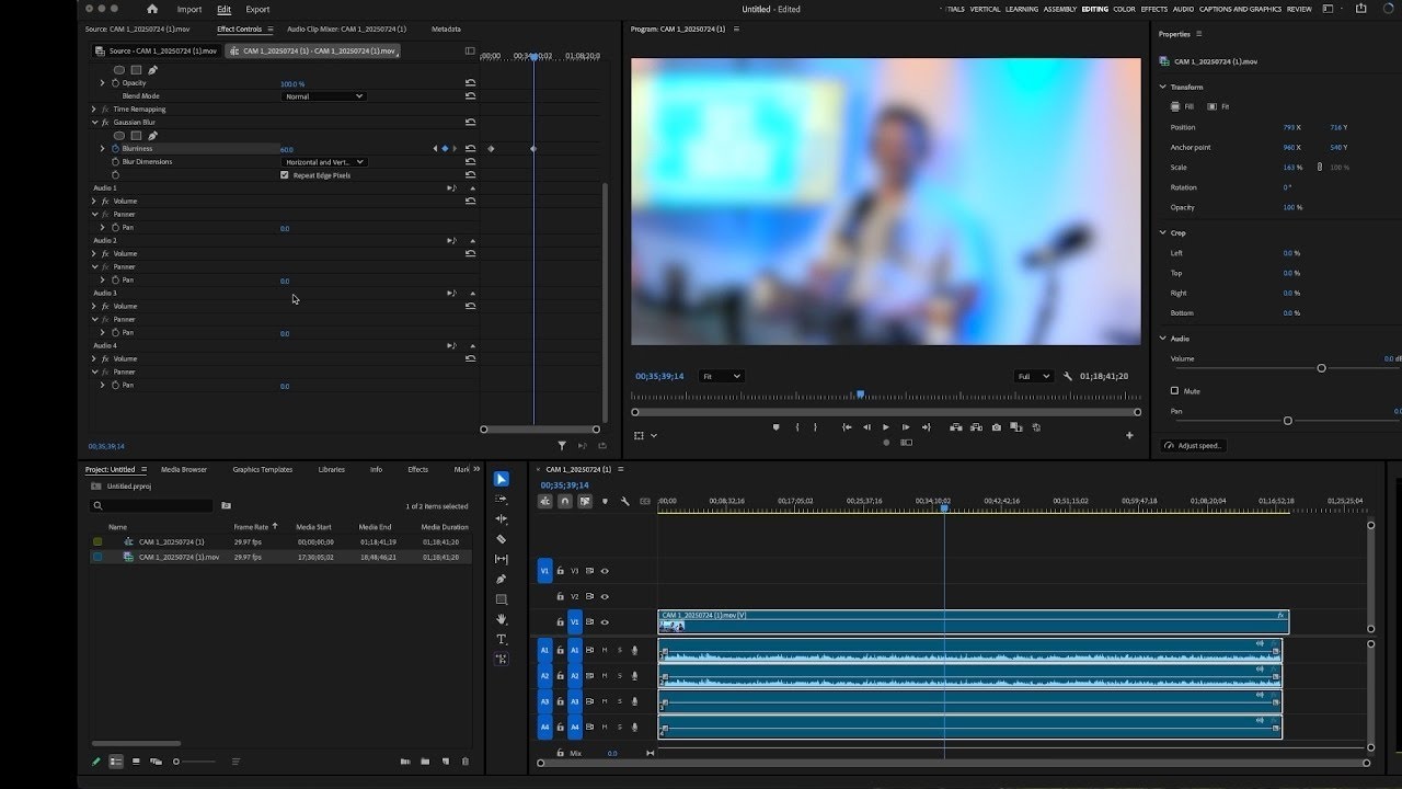 Master the Effects Control Tab in Adobe Premiere Pro