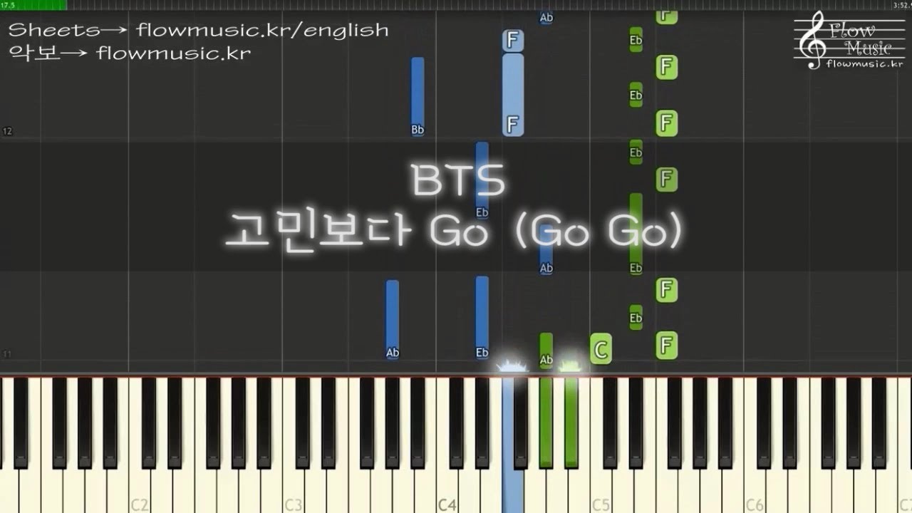 BTS (방탄소년단) - 고민보다 Go (Go Go) Piano