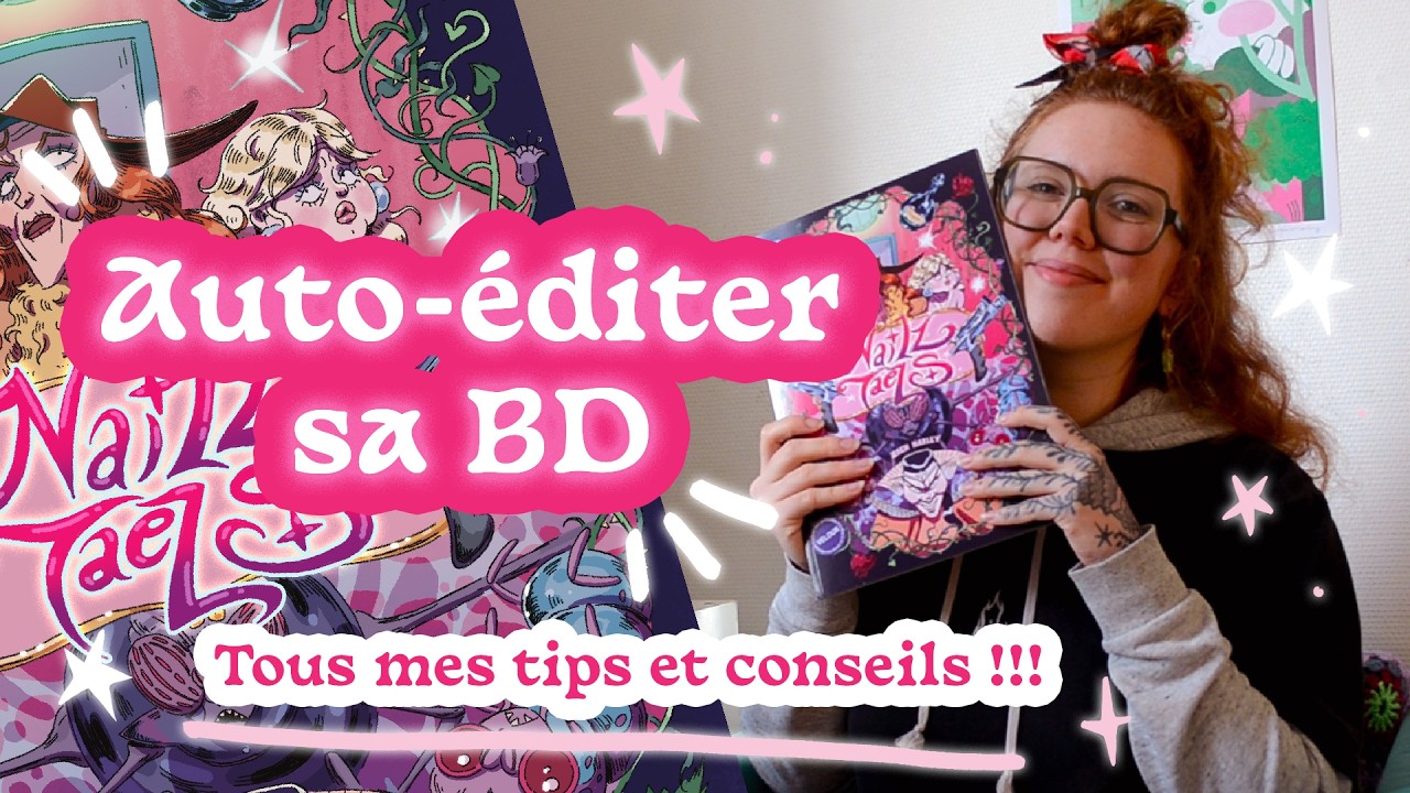 🧪 J’AI AUTO-ÉDITÉ MA PREMIÈRE BD : on fait le bilan + tous mes tips et conseils !!! 🧪