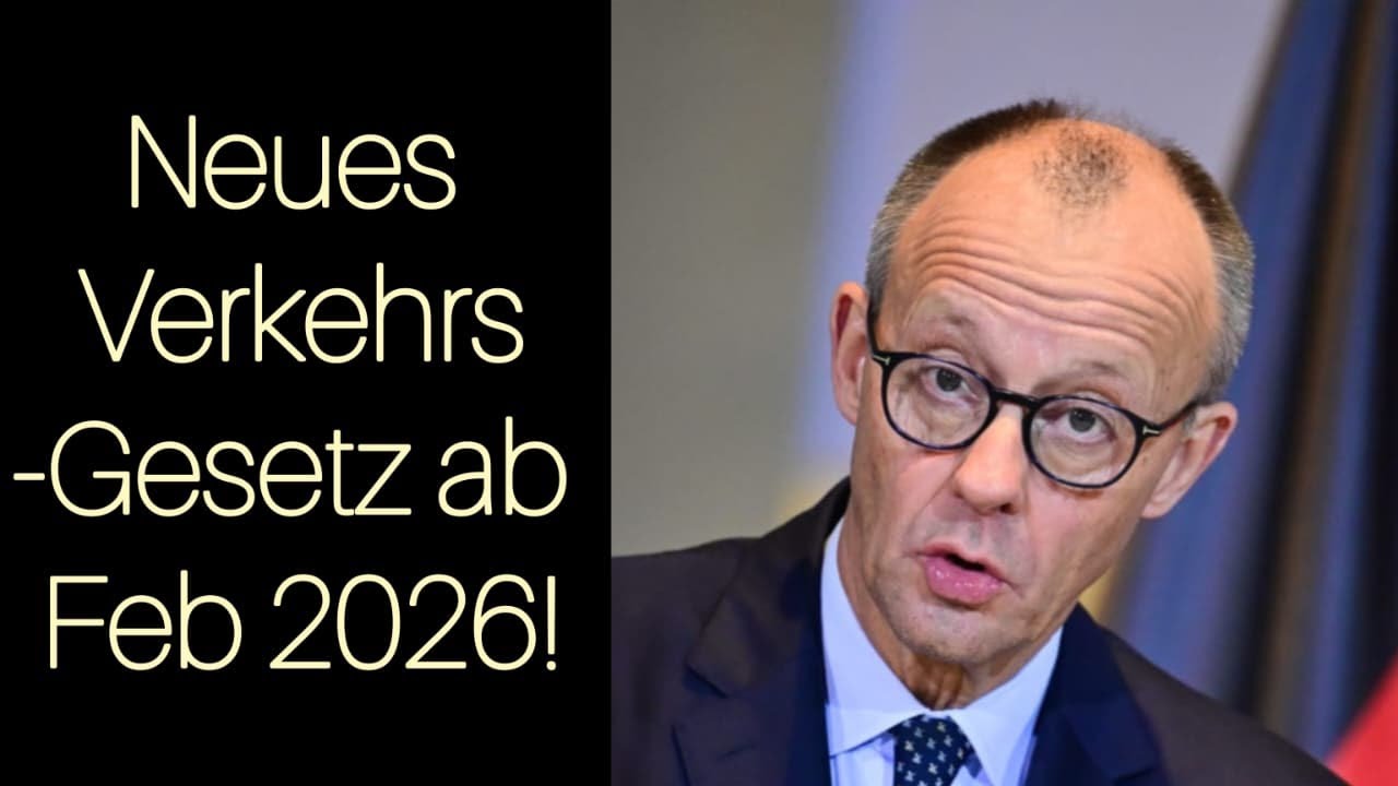 Neues Gesetz ab Februar 2026: Diese Änderung betrifft jetzt alle Autofahrer in Deutschland