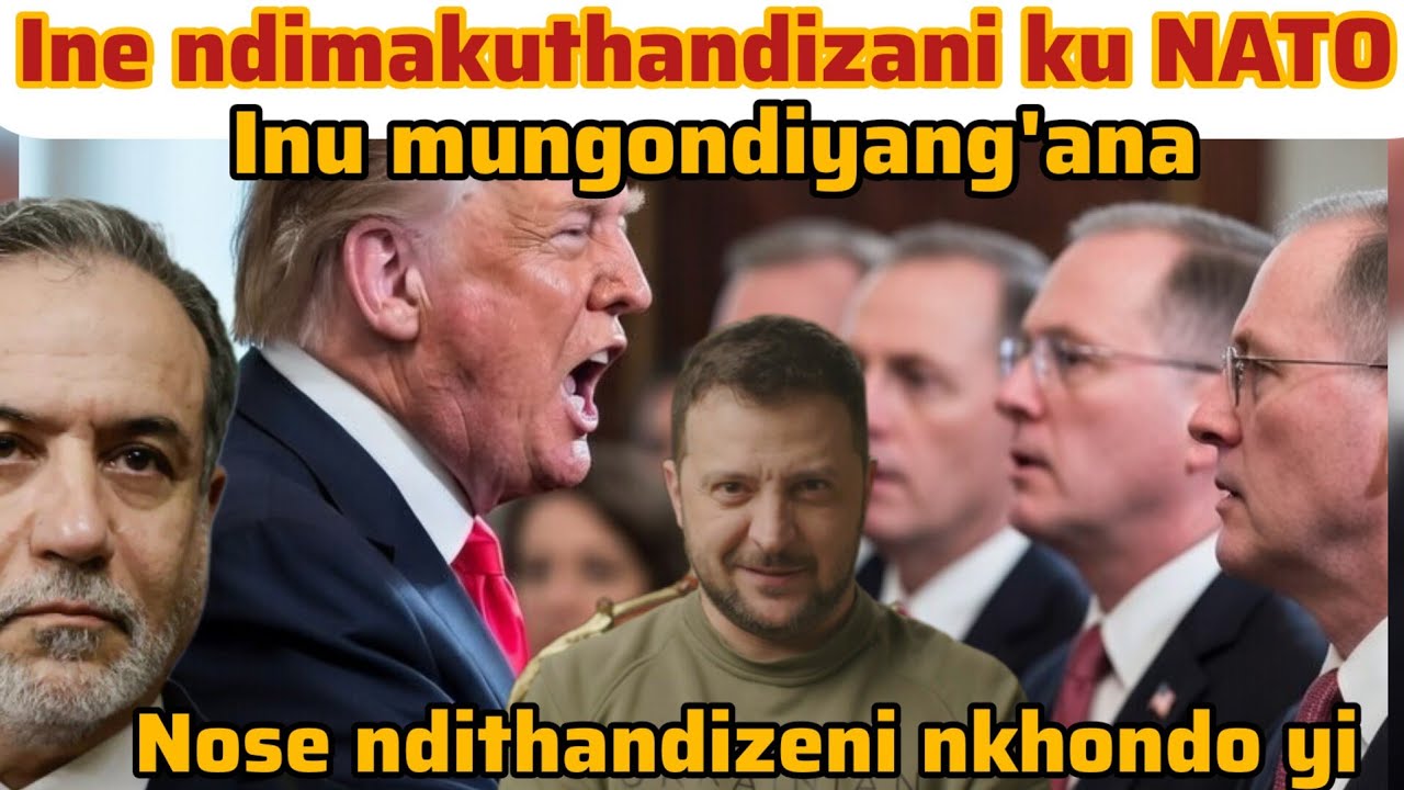  Zelensky anamuchenjezatu Trump koma Sanavere Ameleka yufuna aithandize yokha ndi Izilayeli sangathe